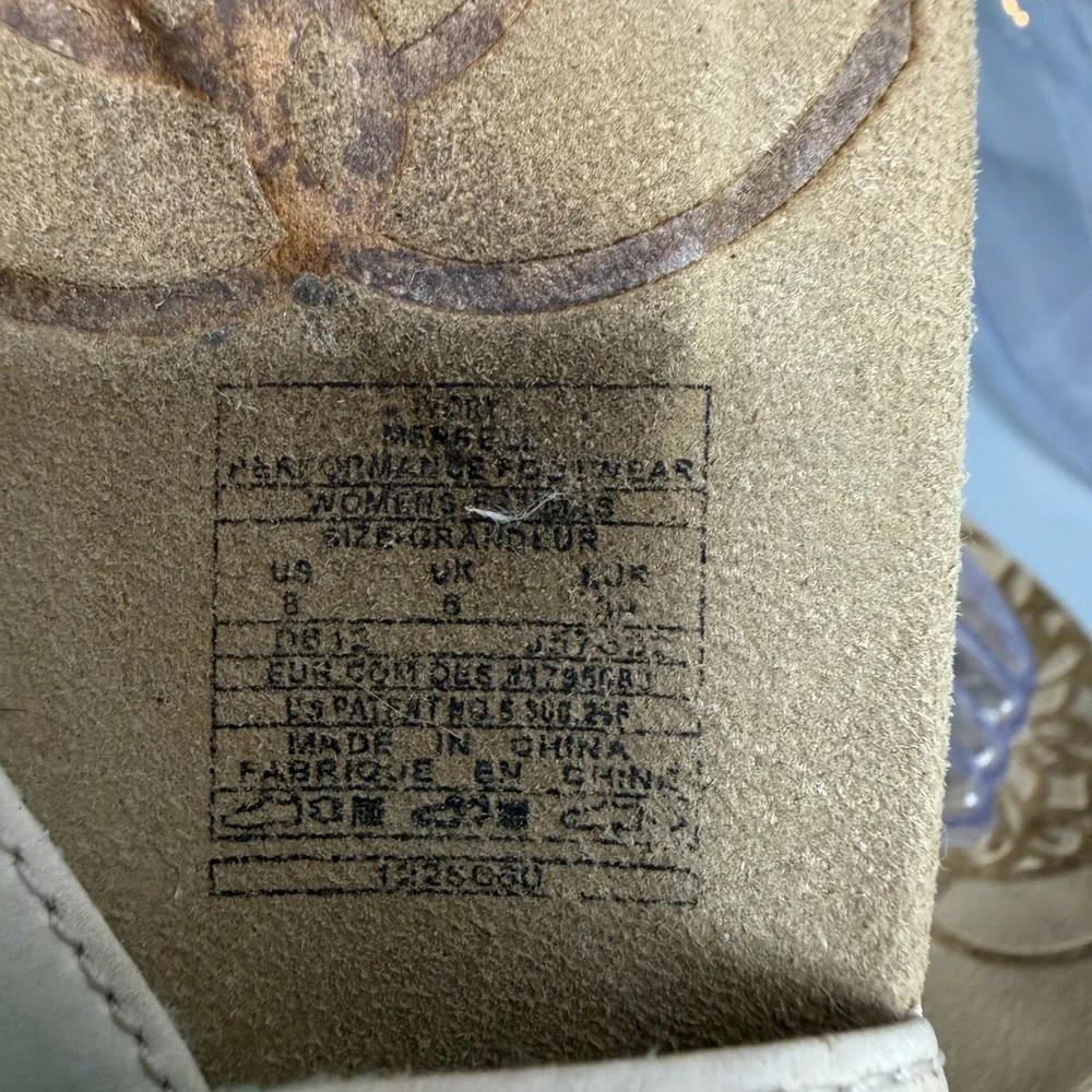 Merrell Beige and Tan Women's Sandals
